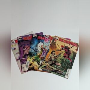 DEADPOOL 2018 (5) comic run # 2 3 4 6 7 Marvel 1st print SET Garbage Pail Kids